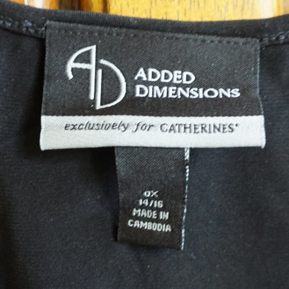 Added Dimensions Black Sequin Shell - Picture 4 of 4